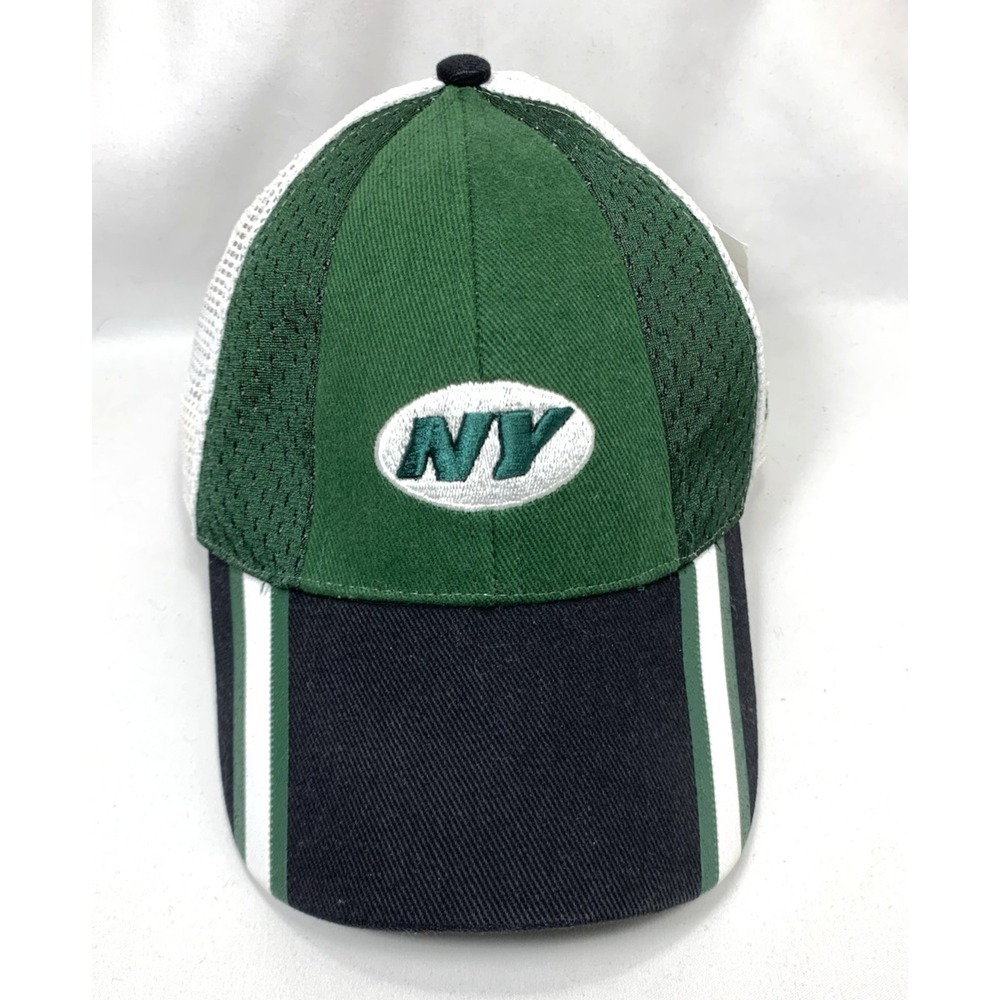 NEW New York Jets NFL Reebok Hat Cap YOUTH 4-7 Green Relaxed Mesh Back Old Stock
